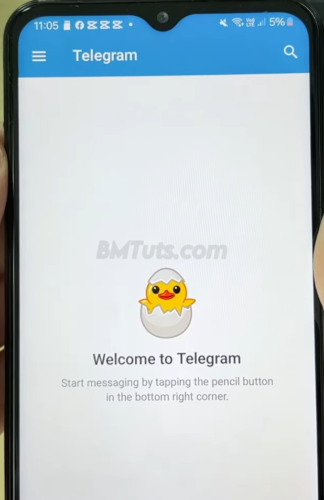 create and get a second account on Telegram